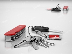 一堆钥匙汽车钥匙 bunch of keys