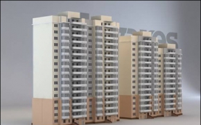 住宅小区建筑3D模型（max | obj）Building