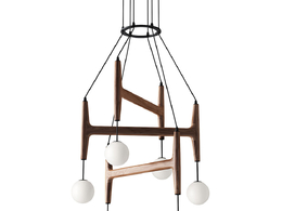 Astra 3 悬挂灯Porada品牌吊灯3D模型素材下载Astra 3 Suspension Lamp by Porada