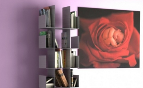 书架C4D模型 3d model bookshelf