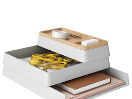 整理桌面系列办公配件办公用品3D模型素材下载Arrange Desktop Series Office Accessor