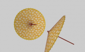花伞C4D模型 Umbrella