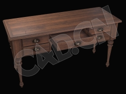 老式写字台工作台桌子模型 Table