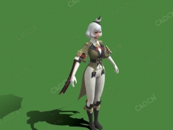 哈鲁游戏人物卡通女孩 haru-game-character