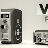 复古相机3D模型：Vintage-Camera