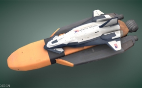 航天飞机C4D模型 Shuttle 3d model