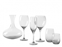 玛米特大号玻璃杯Alessi品牌餐具3D模型素材下载Glasses Mami XL by Alessi