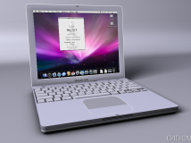 Apple iBook G4笔记本模型