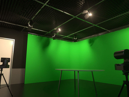 电影动画绿屏工作室C4D模型 Greenscreen Studio