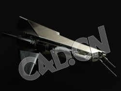 C4D科幻飞行器机械零件模型 Spaceship Kit Mechanical parts-23