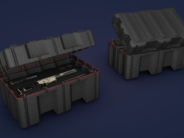 狙击枪模型 武器箱模型 FN SCAR MK 20 - ScarH Sniper Version 2