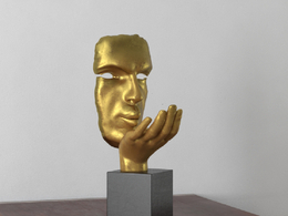 桌台装饰品：铜面铜手工艺品摆件