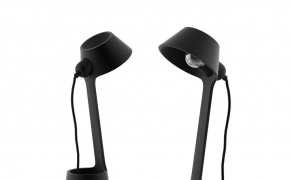 黑色时尚台灯C4D模型 Lean Table Light by Tom Dixon