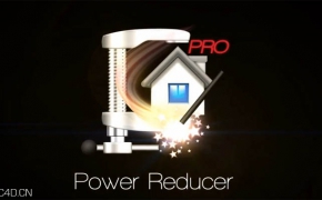 C4D工程优化点线面内存插件汉化版 Vision4D PowerReducer R17 MUS3