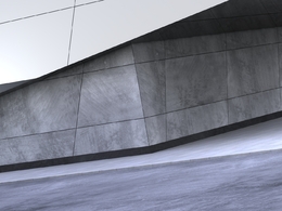 C4D汽车背景 汽车环境 汽车场景模型 创意建筑场景渲染模型 Automobile environment