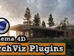 用于C4D建筑可视化的插件预设介绍教程 C4D Plugins for Architectural visualization