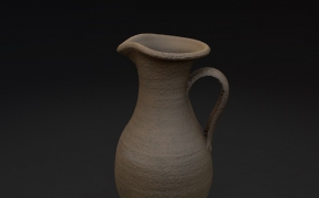 艺术陶罐工艺品C4D模型（C4D/FBX/OBJ）