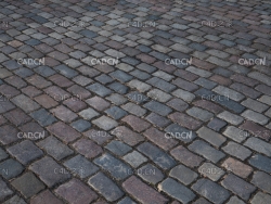 无缝鹅卵石地面贴图模型 cobblestone
