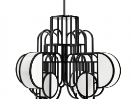 月升吊灯02Roll & Hill照明灯具3D模型素材下载Moonrise Chandelier 02 by Roll & Hill