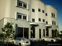 C4D办公楼渲染：upgrade building by cinema 4D