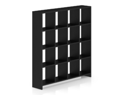 四层五列书柜C4D模型下载Bookcase