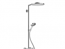 汉斯格雅S300系列恒温花洒3D模型素材下载Raindance S Shower 300 Thermostat by Hansg