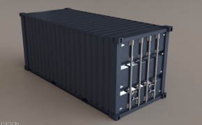 集装箱C4D模型 Model of container 3D