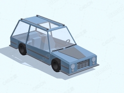 低面多边形汽车 Car 2