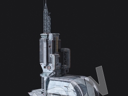 C4D抽象外星蒸汽朋克建筑模型 KB3D_HEM_BldgSM_D__grp