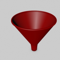 漏斗3D模型 Funnel