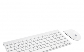 苹果无线鼠标/超薄键盘C4D模型 Keyboard / Magic Mouse by Apple
