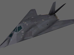 美国F-117夜鹰攻击机F-117 Nighthawk cockpit