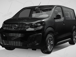 欧宝赛飞利大型MPV商务车2019款C4D汽车模型下载