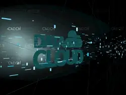 C4D文字LOGO动画工程 Data-Cloud