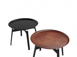 B&B意大利外壳桌3D模型素材下载Husk Table by B&B Italia