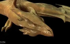 C4D恐龙雕刻建模视频教程 Dragon Modeling