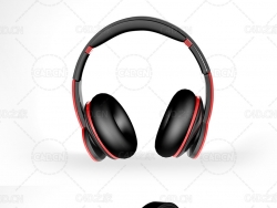 C4D头戴式耳机模型 Headset