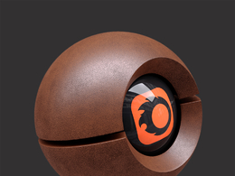 C4D Corona棕色皮革材质 corona leather brown yurii suhov