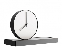 带镜时钟Formae品牌装饰钟表3D模型素材下载Giratempo Table Clock with Mirror by For