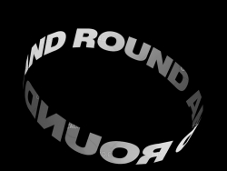 C4D圆环文字旋转动画 Circular Type Animation