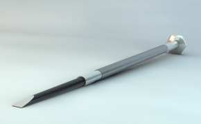 Screw Driver平口小螺丝刀C4D模型