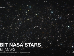 Blauw Films Star System星空贴图素材下载｜8K HDRI宇宙星空背景与32位单星资源合集
