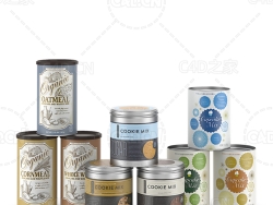 烧烤酱烘烤混合罐 Baking mix cans