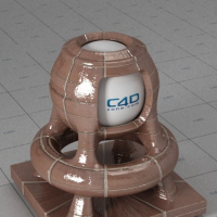 C4D VRAY材质：Piastrelle Cotto