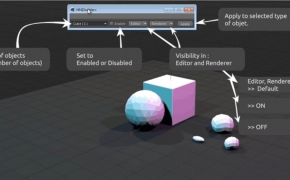 C4D对象基本属性管理插件HNDisabler