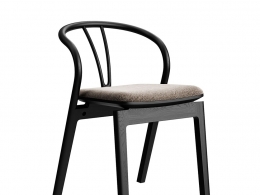 Flow 软包餐椅SB版舒适餐椅3D模型素材下载Flow Dining Chair SB Upholstered by L Erc