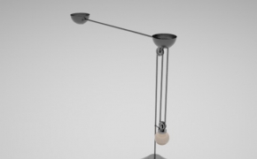台灯C4D模型 Desk lamp（c4d for vray）