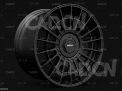 汽车轮毂C4D模型 Rotiform LAS-R
