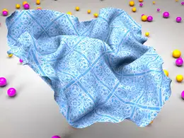 C4D飞舞的布料动画工程 Flying Cloth Animation