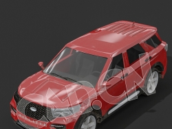 C4D路虎越野汽车模型 Civilia Car